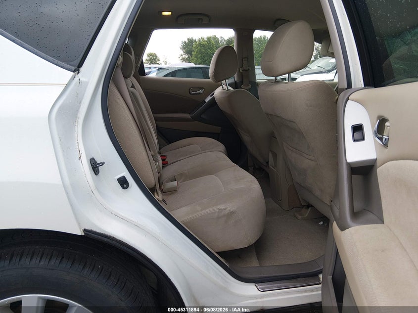 2014 Nissan Murano VIN JN8AZ1MU8EW418473 IAAI salvage auction — ROOF, Salvage Title, sold $650 on 2026-07-22 (photo 8)