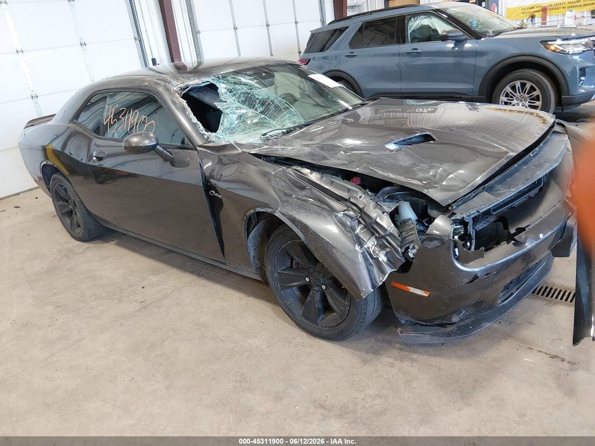 2016 Dodge Challenger VIN 2C3CDZAG0GH113457 IAAI salvage auction — FRONT END, Salvage (North Dakota), sold $2,450 on 2026-07-30 (photo 1)