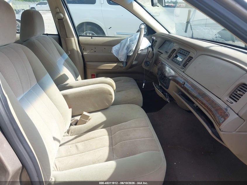 2005 Mercury Grand marquis VIN 2MEFM74W75X667063 IAAI salvage auction — FRONT END, Salvage (Louisiana), sold $675 on 2026-07-21 (photo 5)