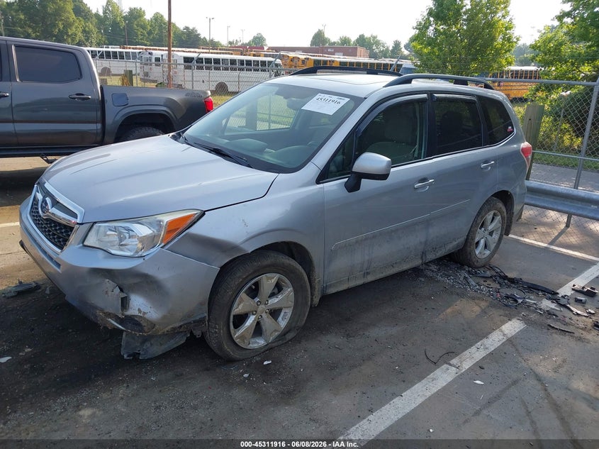2016 Subaru Forester VIN JF2SJADC5GH524662 IAAI salvage auction — LEFT FRONT, Salvage (North Carolina), sold $1,025 on 2026-07-30 (photo 2)