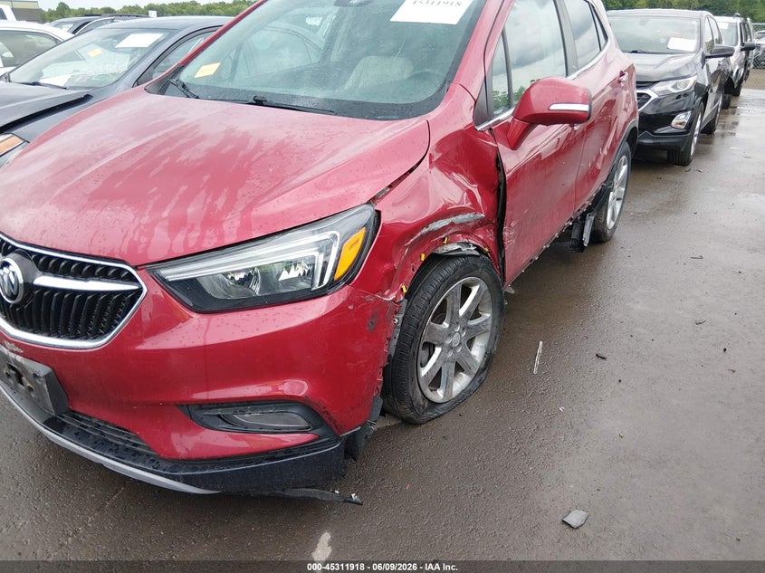 2018 Buick Encore VIN KL4CJBSB4JB621357 IAAI salvage auction — LEFT SIDE, Salvage Title, sold $2,100 on 2026-07-07 (photo 6)
