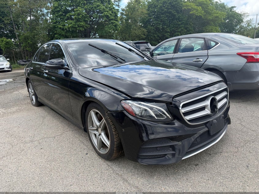 2017 Mercedes-benz E-class VIN WDDZF4KB1HA012777 IAAI salvage auction — FRONT END, Clear (Arkansas), sold $3,425 on 2026-07-08 (photo 1)