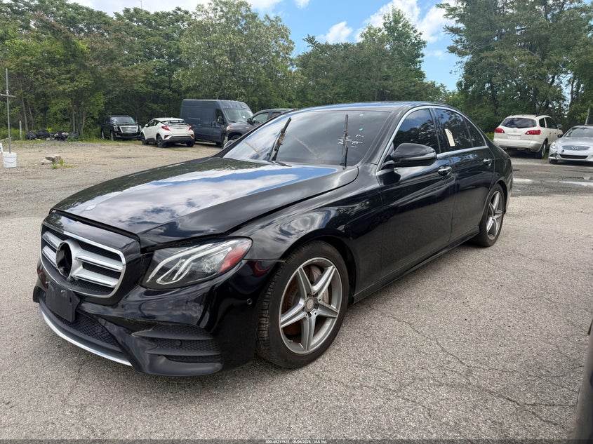 2017 Mercedes-benz E-class VIN WDDZF4KB1HA012777 IAAI salvage auction — FRONT END, Clear (Arkansas), sold $3,425 on 2026-07-08 (photo 2)