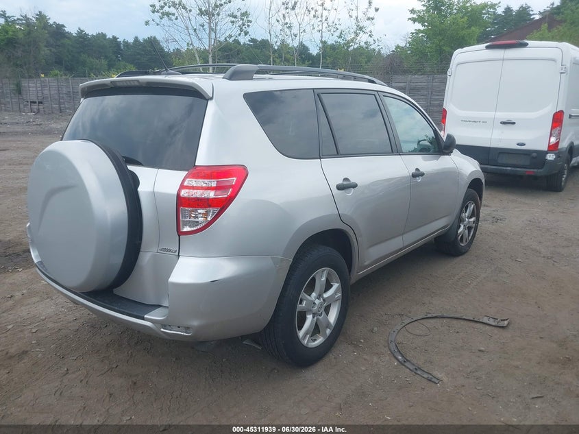 2010 Toyota Rav4 VIN 2T3BK4DV2AW033305 IAAI salvage auction — LEFT SIDE, Clear (Massachusetts), sold $25 on 2026-07-09 (photo 4)