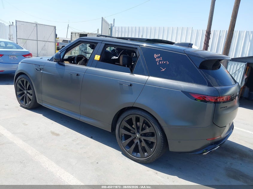 2024 Land Rover Range Rover Sport VIN SAL1L9FU4RA192971 IAAI salvage auction — Front End, Salvage, sold $45,800 on 2026-07-08 (photo 3)