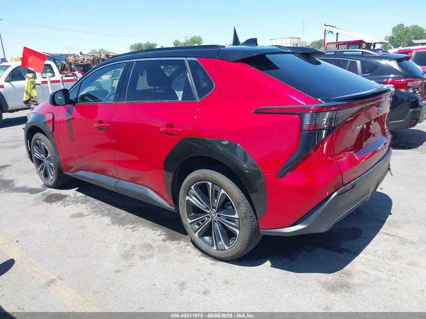 2023 Toyota Bz4x VIN JTMABACA6PA013512 IAAI salvage auction — RIGHT SIDE, Salvage Title, sold $9,975 on 2026-07-09 (photo 3)