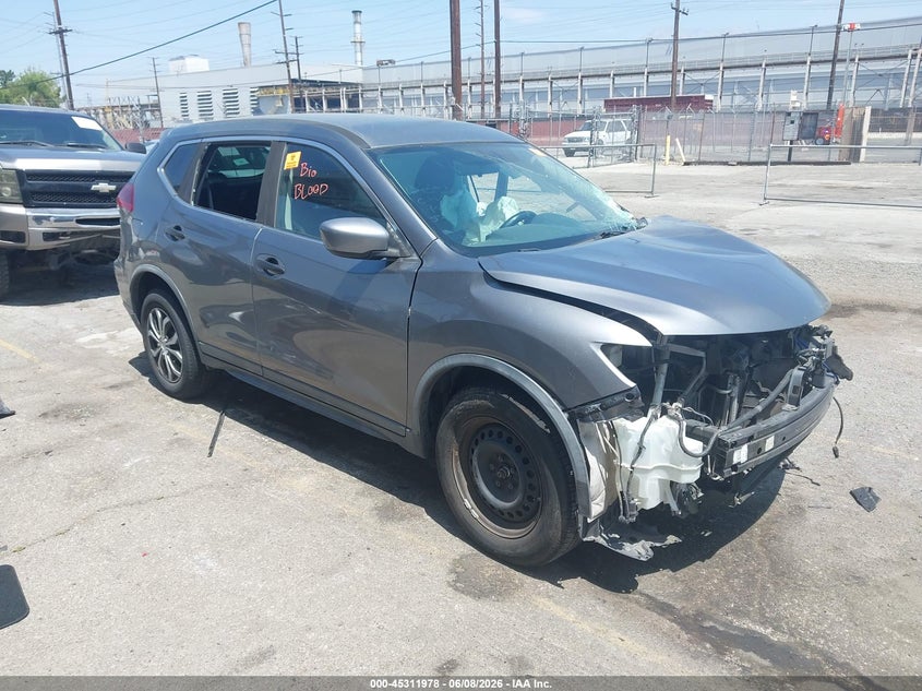 2018 Nissan Rogue VIN KNMAT2MT5JP517976 IAAI salvage auction — SIDE, Salvage Title, sold $350 on 2026-07-18 (photo 1)