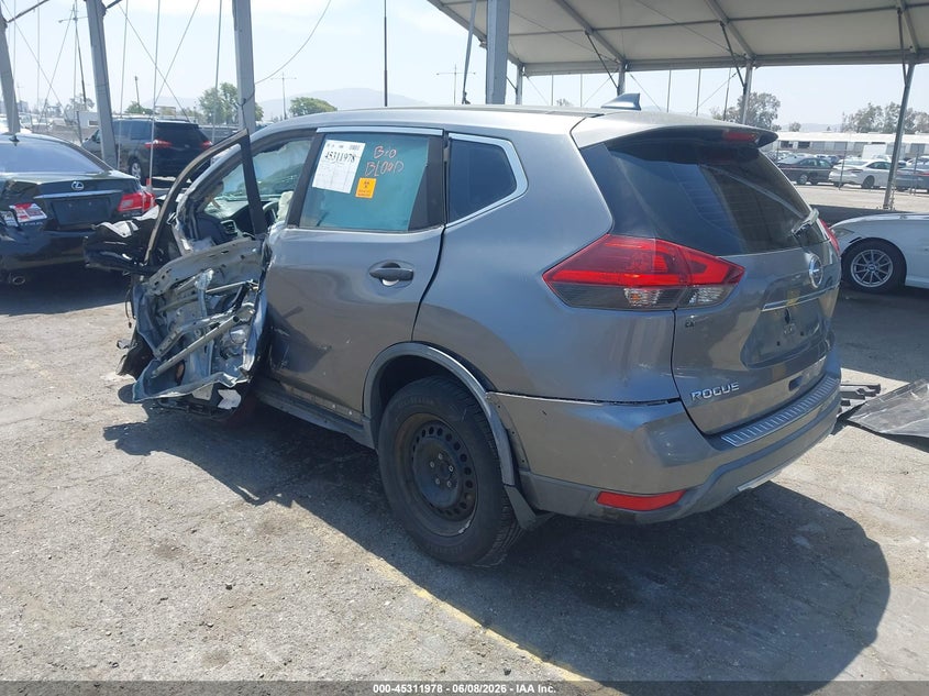 2018 Nissan Rogue VIN KNMAT2MT5JP517976 IAAI salvage auction — SIDE, Salvage Title, sold $350 on 2026-07-18 (photo 3)