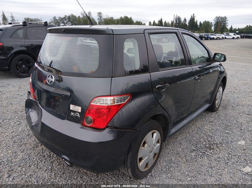 2006 Scion Xa VIN JTKKT624365020945 IAAI salvage auction — LEFT FRONT, Bill Of Sale (Washington), sold $400 on 2026-07-08 (photo 4)