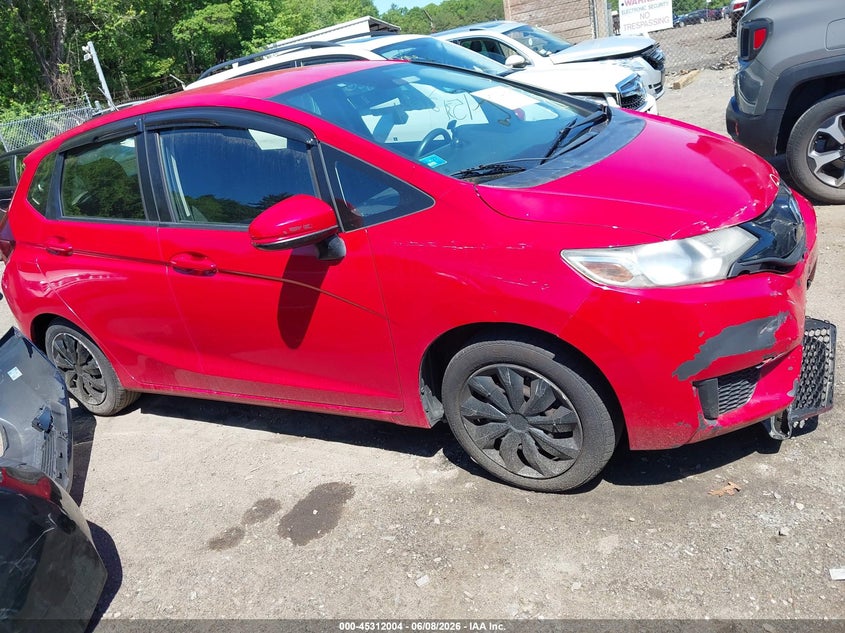 2016 Honda Fit VIN JHMGK5H53GS008340 IAAI salvage auction — FRONT END, Salvage Title, sold $1,275 on 2026-07-14 (photo 1)