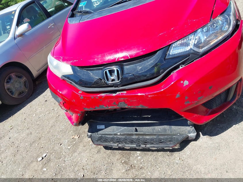 2016 Honda Fit VIN JHMGK5H53GS008340 IAAI salvage auction — FRONT END, Salvage Title, sold $1,275 on 2026-07-14 (photo 6)