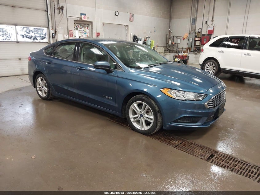 2018 Ford Fusion VIN 3FA6P0UU8JR235868 IAAI salvage auction — NORMAL WEAR, SF97 (Maine), sold $10,700 on 2026-07-23 (photo 1)