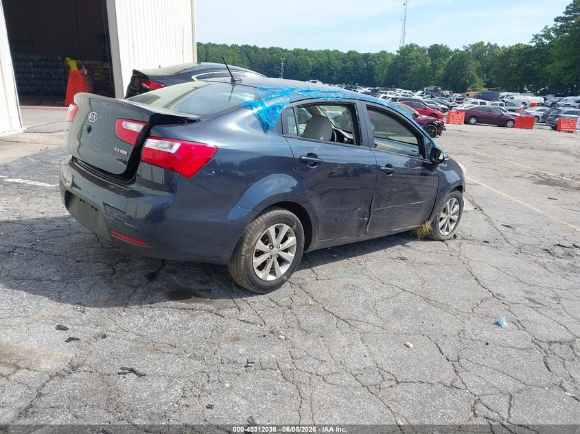 2013 Kia Rio VIN KNADN4A35D6113655 IAAI salvage auction — FRONT END, Salvage Title, sold $300 on 2026-07-15 (photo 4)