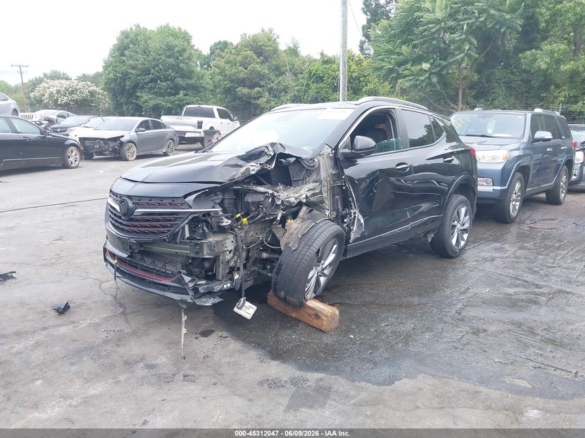 2023 Buick Encore gx VIN KL4MMESL0PB078636 IAAI salvage auction — LEFT FRONT, Salvage (North Carolina), sold $1,850 on 2026-07-30 (photo 2)