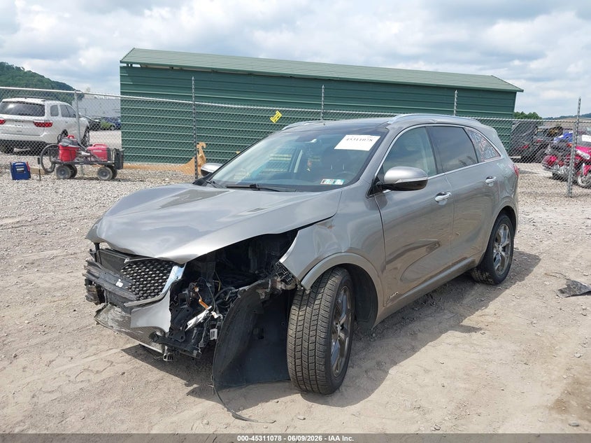 2017 Kia Sorento VIN 5XYPKDA58HG310638 IAAI salvage auction — FRONT END, Salvage Title, sold $1,200 on 2026-07-12 (photo 2)