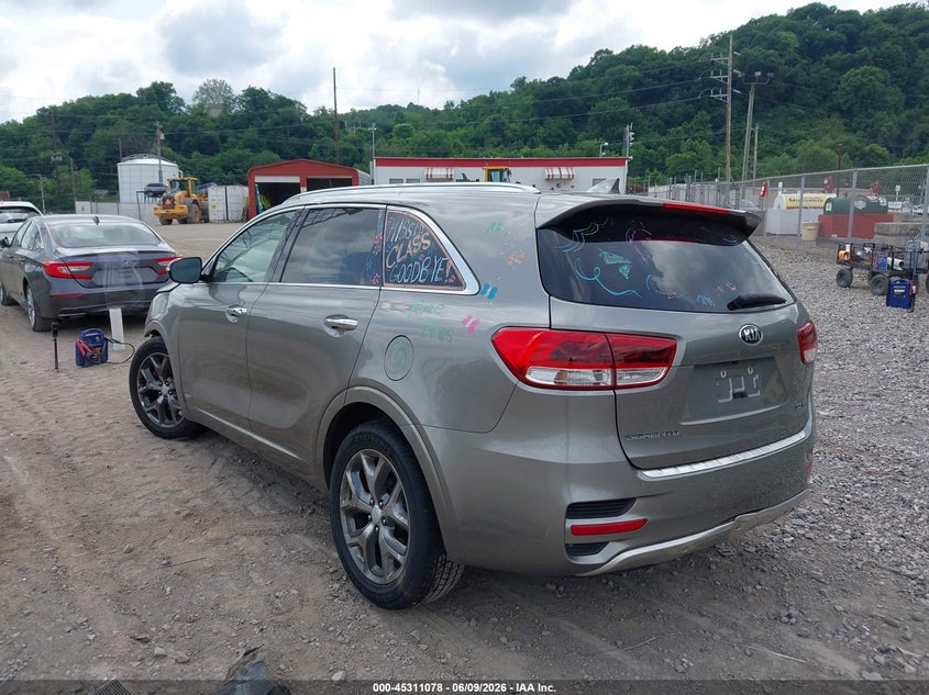 2017 Kia Sorento VIN 5XYPKDA58HG310638 IAAI salvage auction — FRONT END, Salvage Title, sold $1,200 on 2026-07-12 (photo 3)