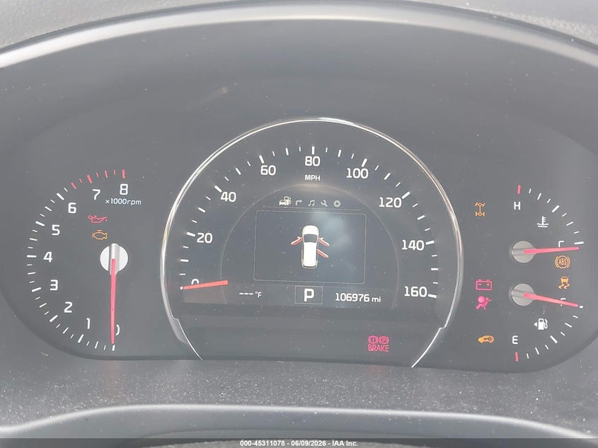 2017 Kia Sorento VIN 5XYPKDA58HG310638 IAAI salvage auction — FRONT END, Salvage Title, sold $1,200 on 2026-07-12 (photo 7)