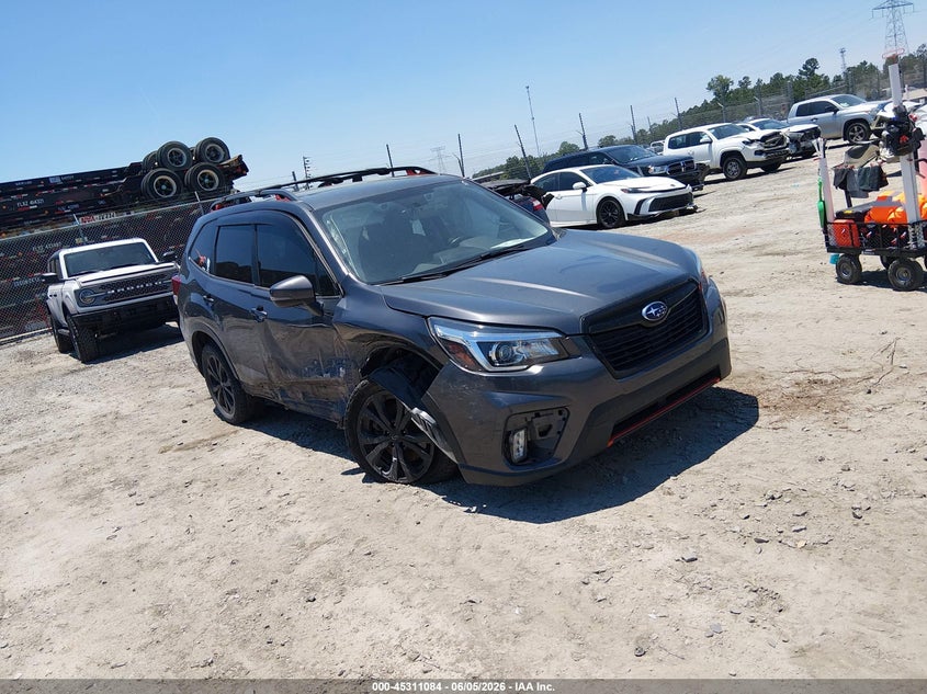 2020 Subaru Forester VIN JF2SKARC3LH510016 IAAI salvage auction — SIDE, Salvage Title, sold $3,250 on 2026-07-24 (photo 1)