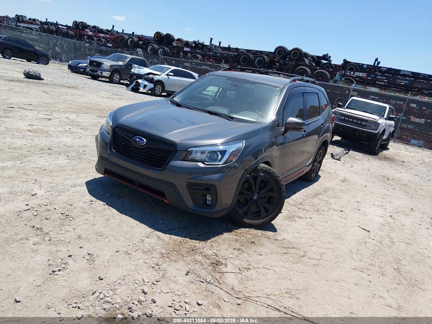 2020 Subaru Forester VIN JF2SKARC3LH510016 IAAI salvage auction — SIDE, Salvage Title, sold $3,250 on 2026-07-24 (photo 2)