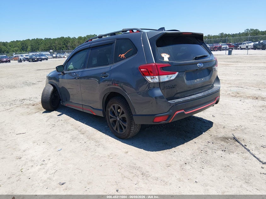 2020 Subaru Forester VIN JF2SKARC3LH510016 IAAI salvage auction — SIDE, Salvage Title, sold $3,250 on 2026-07-24 (photo 3)