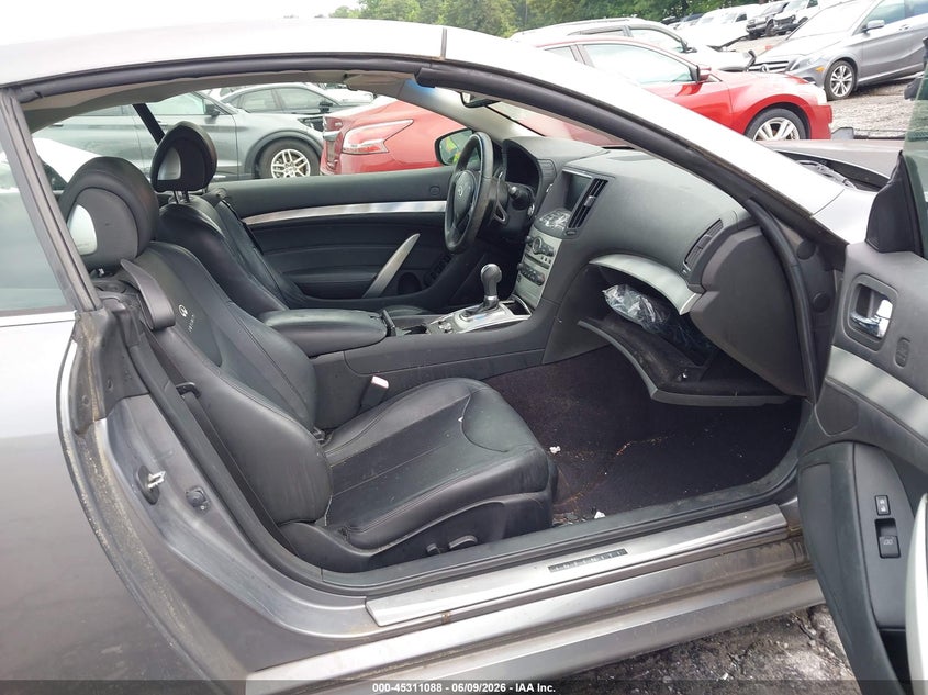 2012 Infiniti G VIN JN1CV6FE9CM203117 IAAI salvage auction — RIGHT FRONT, Salvage Title, sold $1,250 on 2026-07-15 (photo 5)