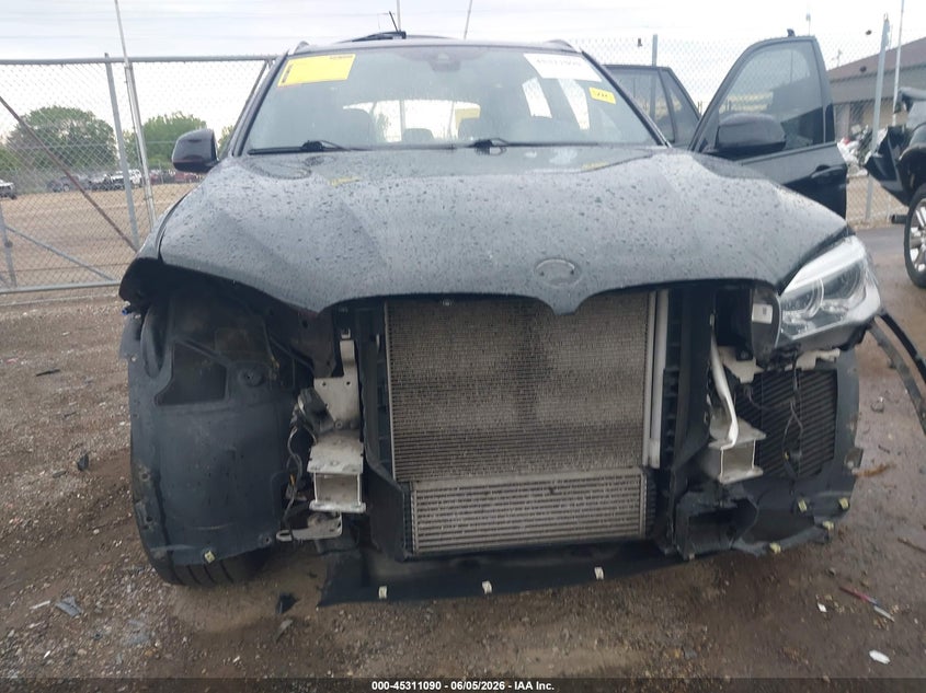 2017 BMW X5 VIN 5UXKR0C53H0V67044 IAAI salvage auction — FRONT END, Salvage Title, sold $3,000 on 2026-07-09 (photo 6)