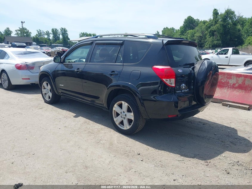 2007 Toyota Rav 4 VIN JTMBK32V276015717 IAAI salvage auction — NORMAL WEAR, Clear-Dealer Only (Maryland), sold $550 on 2026-07-09 (photo 3)