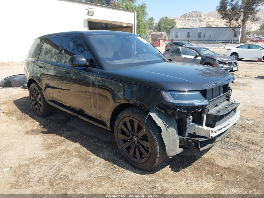 2023 Land rover RANGE ROVER VIN SALKP9FU0PA017641 IAAI salvage auction — LEFT FRONT, Salvage Title, sold $63,250 on 2026-07-13 (photo 1)