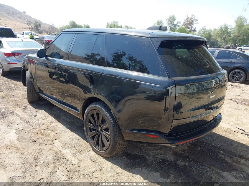 2023 Land rover RANGE ROVER VIN SALKP9FU0PA017641 IAAI salvage auction — LEFT FRONT, Salvage Title, sold $63,250 on 2026-07-13 (photo 3)