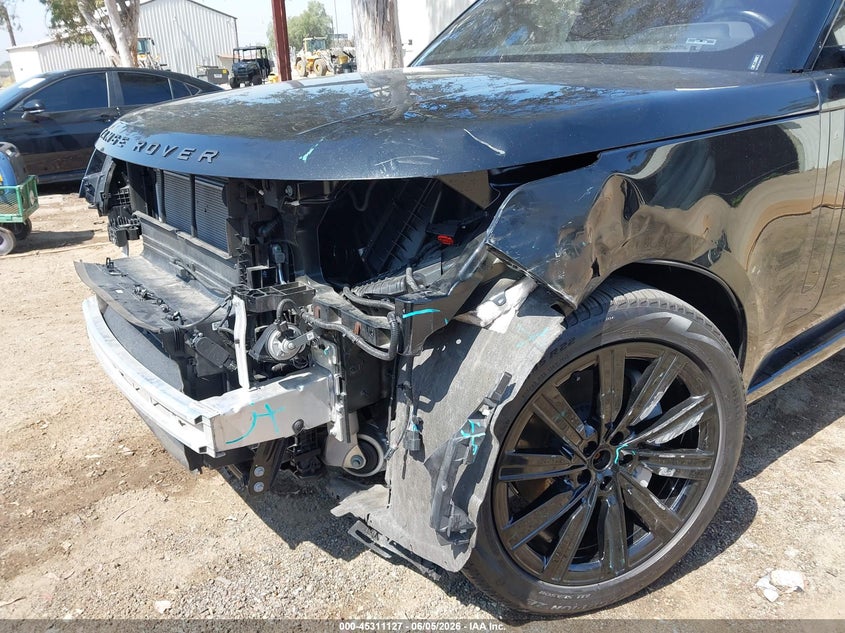 2023 Land rover RANGE ROVER VIN SALKP9FU0PA017641 IAAI salvage auction — LEFT FRONT, Salvage Title, sold $63,250 on 2026-07-13 (photo 6)