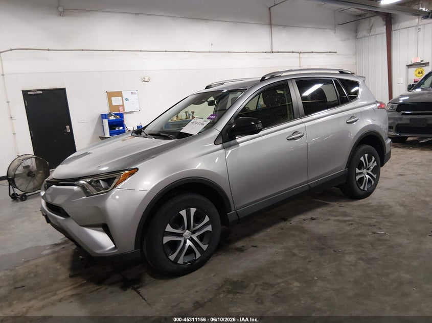 2018 Toyota Rav 4 VIN JTMBFREV8JD242383 IAAI salvage auction — HAIL, Salvage Title, sold $8,100 on 2026-07-28 (photo 2)