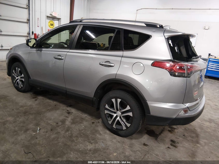 2018 Toyota Rav 4 VIN JTMBFREV8JD242383 IAAI salvage auction — HAIL, Salvage Title, sold $8,100 on 2026-07-28 (photo 3)