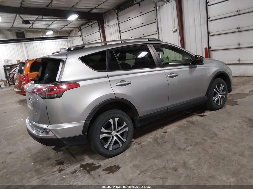 2018 Toyota Rav 4 VIN JTMBFREV8JD242383 IAAI salvage auction — HAIL, Salvage Title, sold $8,100 on 2026-07-28 (photo 4)