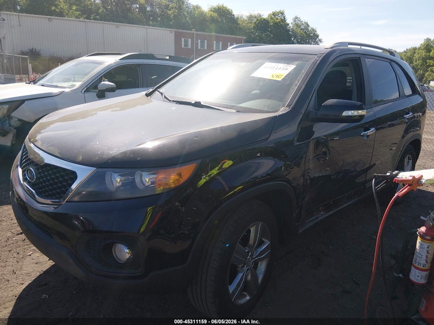 2013 Kia Sorento VIN 5XYKU3A68DG410126 IAAI salvage auction — LEFT & RIGHT, Salvage Title, sold $1,225 on 2026-07-14 (photo 2)