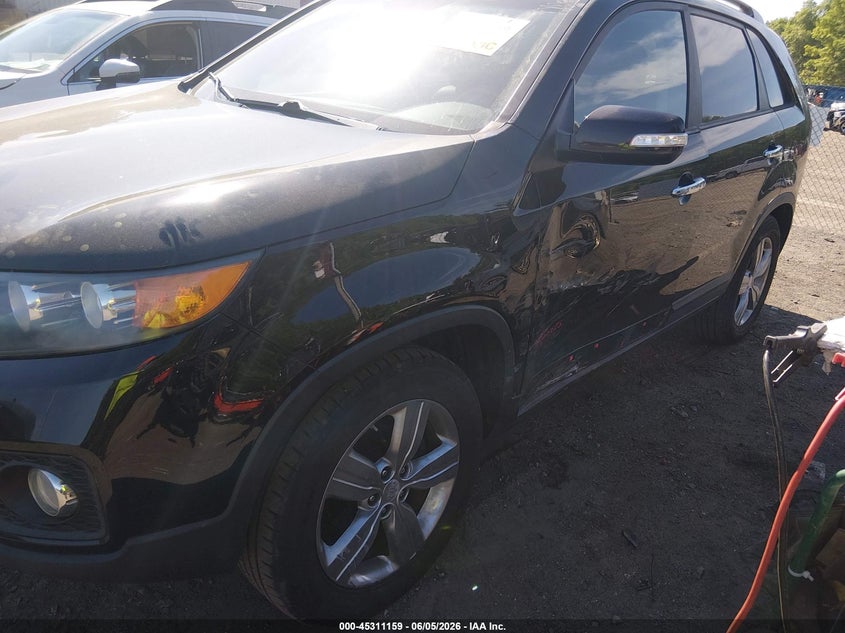 2013 Kia Sorento VIN 5XYKU3A68DG410126 IAAI salvage auction — LEFT & RIGHT, Salvage Title, sold $1,225 on 2026-07-14 (photo 6)