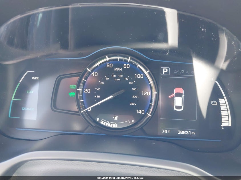 2018 Hyundai Ioniq hybrid VIN KMHC65LC7JU075671 IAAI salvage auction — NORMAL WEAR, Sf97 (New York), sold $10,875 on 2026-07-23 (photo 7)
