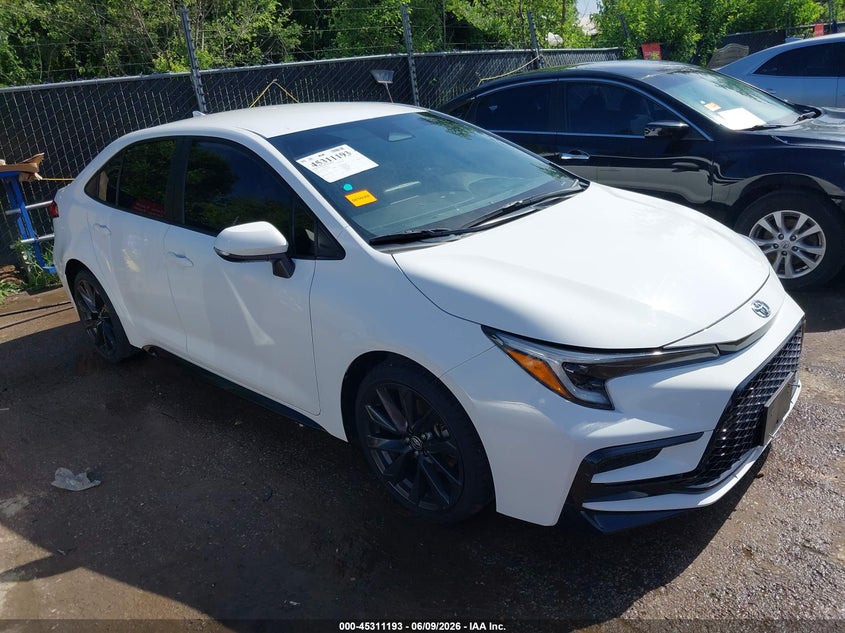 2023 Toyota Corolla VIN JTDS4MCE4PJ100134 IAAI salvage auction — WATER/FLOOD, Salvage (Missouri), sold $9,000 on 2026-07-26 (photo 1)