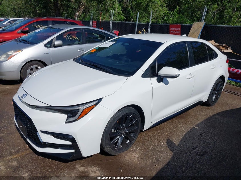 2023 Toyota Corolla VIN JTDS4MCE4PJ100134 IAAI salvage auction — WATER/FLOOD, Salvage (Missouri), sold $9,000 on 2026-07-26 (photo 2)