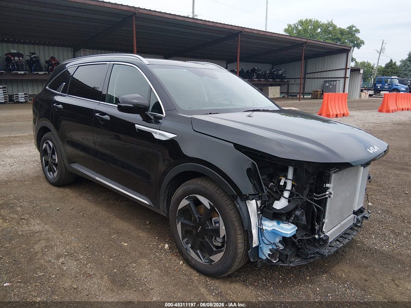 2025 Kia Sorento VIN KNDRHDJG9S5419537 IAAI salvage auction — RIGHT FRONT, Salvage (Ohio), sold $13,300 on 2026-07-29 (photo 1)
