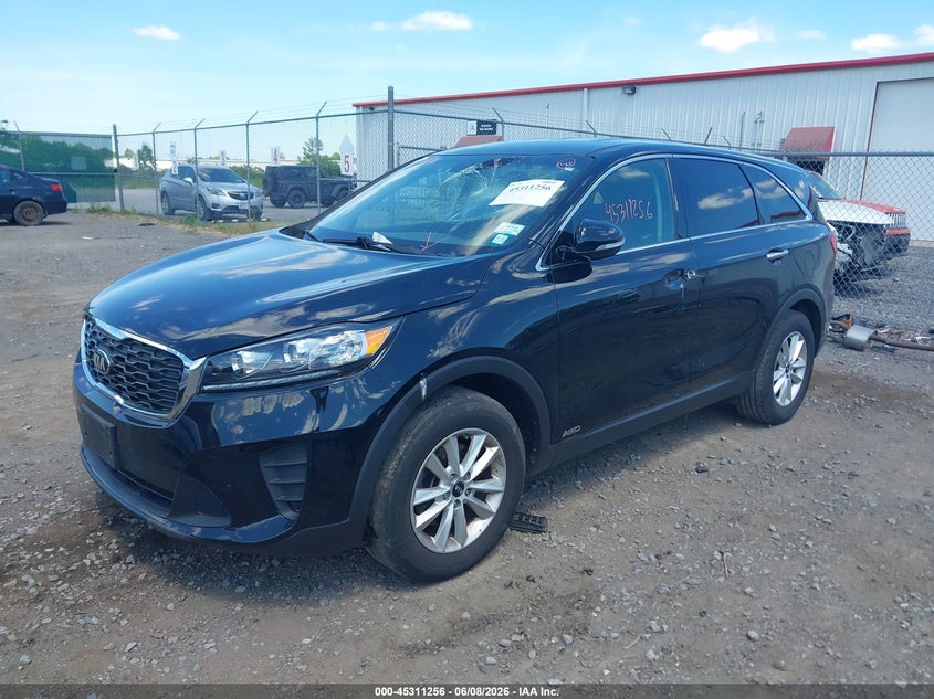2019 Kia Sorento VIN 5XYPGDA31KG570466 IAAI salvage auction — THEFT, Salvage Title, sold $4,450 on 2026-07-14 (photo 2)