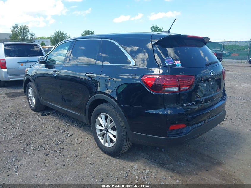 2019 Kia Sorento VIN 5XYPGDA31KG570466 IAAI salvage auction — THEFT, Salvage Title, sold $4,450 on 2026-07-14 (photo 3)