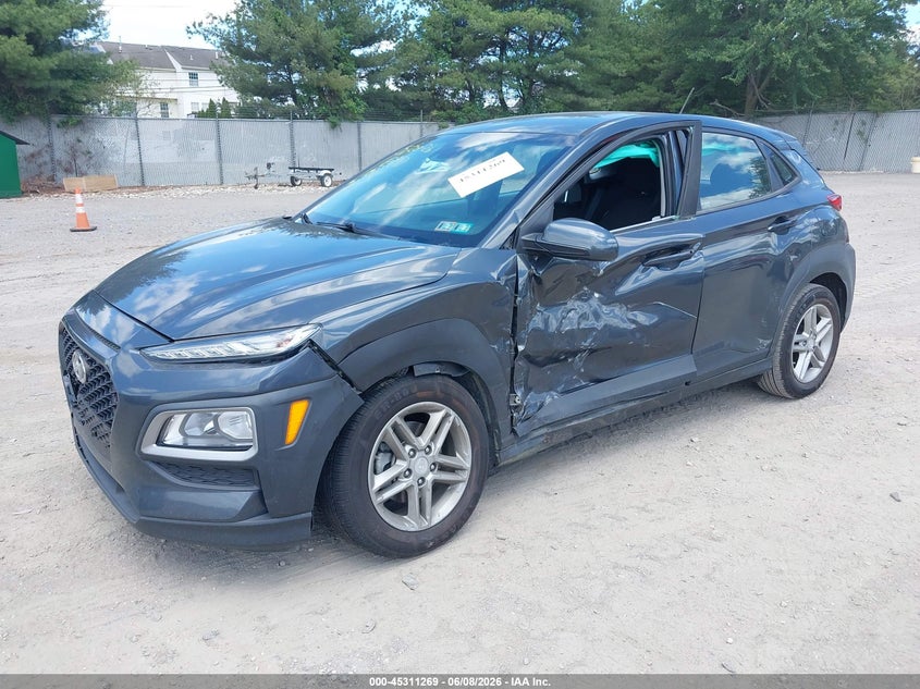 2019 Hyundai Kona VIN KM8K12AA8KU339945 IAAI salvage auction — LEFT SIDE, Salvage Title, sold $2,575 on 2026-07-14 (photo 2)