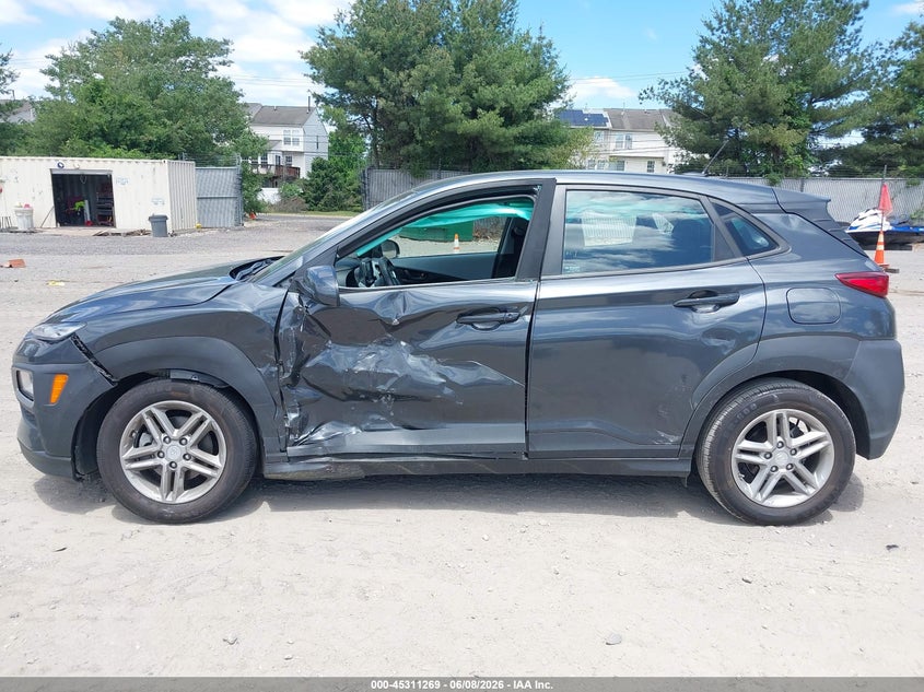2019 Hyundai Kona VIN KM8K12AA8KU339945 IAAI salvage auction — LEFT SIDE, Salvage Title, sold $2,575 on 2026-07-14 (photo 6)