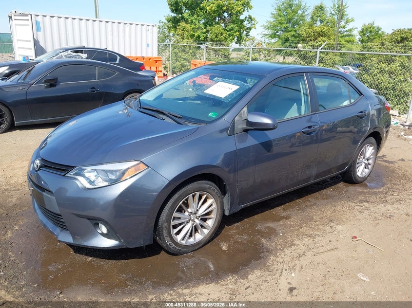2014 Toyota Corolla VIN 2T1BURHE0EC086229 IAAI salvage auction — RIGHT REAR, Salvage Title, sold $3,250 on 2026-07-24 (photo 2)