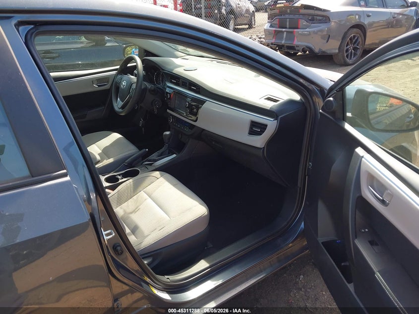 2014 Toyota Corolla VIN 2T1BURHE0EC086229 IAAI salvage auction — RIGHT REAR, Salvage Title, sold $3,250 on 2026-07-24 (photo 5)