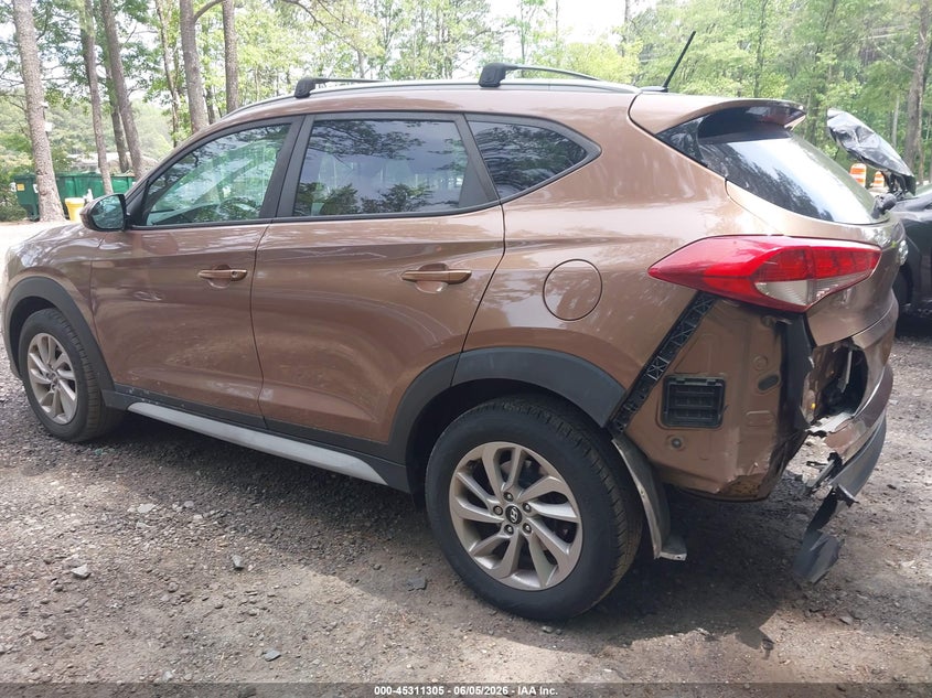 2017 Hyundai Tucson VIN KM8J33A40HU399670 IAAI salvage auction — RIGHT FRONT, Salvage Title, sold $2,800 on 2026-07-07 (photo 3)