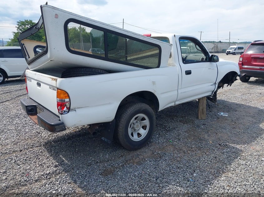 2004 Toyota Tacoma VIN 5TEPM62N44Z366032 IAAI salvage auction — RIGHT SIDE, Salvage (North Carolina), sold $6,000 on 2026-07-17 (photo 4)