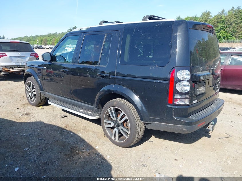 2016 Land rover Lr4 VIN SALAK2V69GA838015 IAAI salvage auction — FRONT END, Salvage Title, sold $2,650 on 2026-07-09 (photo 3)