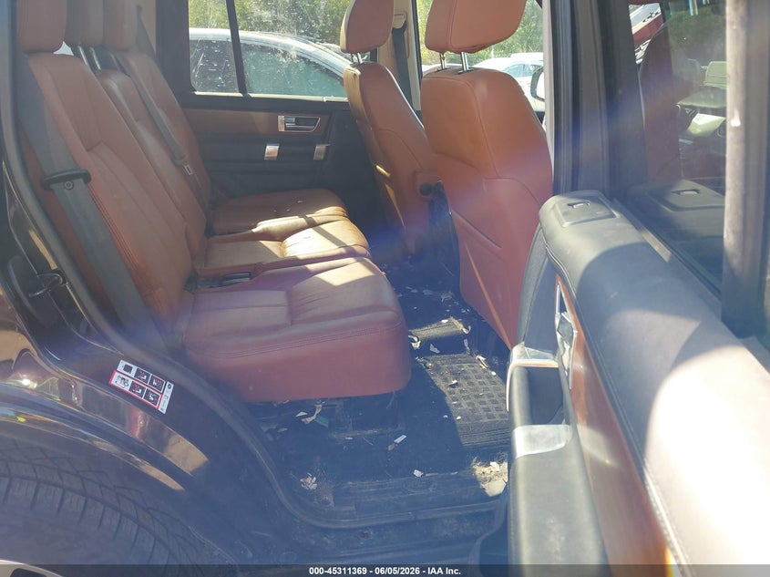 2016 Land rover Lr4 VIN SALAK2V69GA838015 IAAI salvage auction — FRONT END, Salvage Title, sold $2,650 on 2026-07-09 (photo 8)