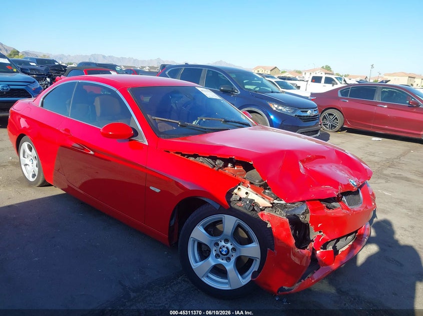 2009 BMW 3 series VIN WBAWL13559PX24847 IAAI salvage auction — FRONT END, Salvage (Arizona), sold $275 on 2026-07-28 (photo 1)